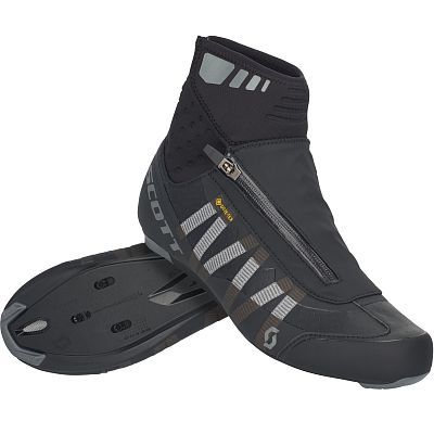 Превью  Велоботинки шоссейные SCOTT Road Heater Gore-Tex Black/Black Reflective